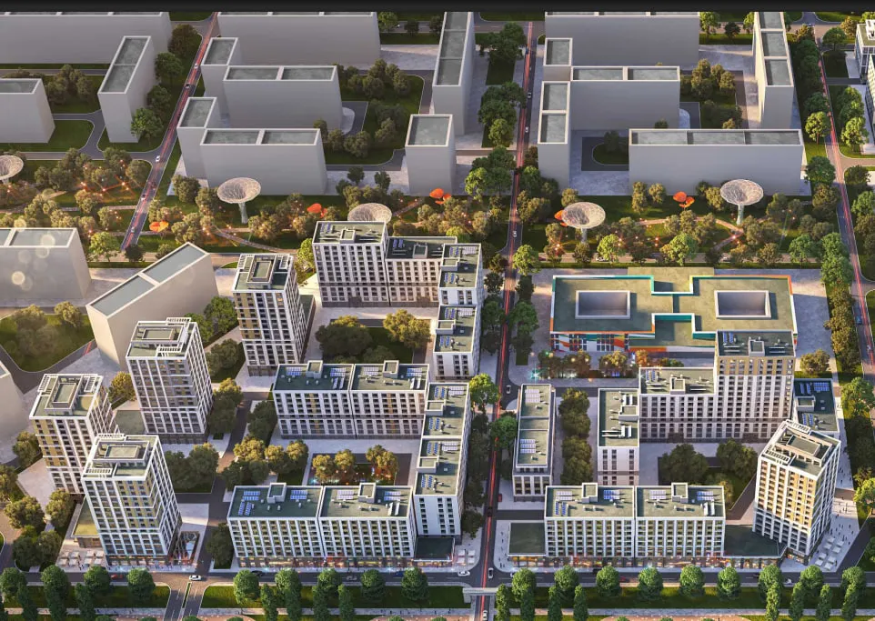 Сотилади 2 хонали квартира, 45,5 м², 4/9 қават — Янги Тошкент тумани