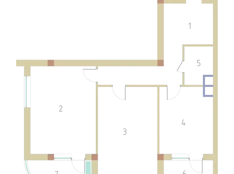 Сотилади 2 хонали квартира, 90 м², 9/9 қават — Сергели тумани