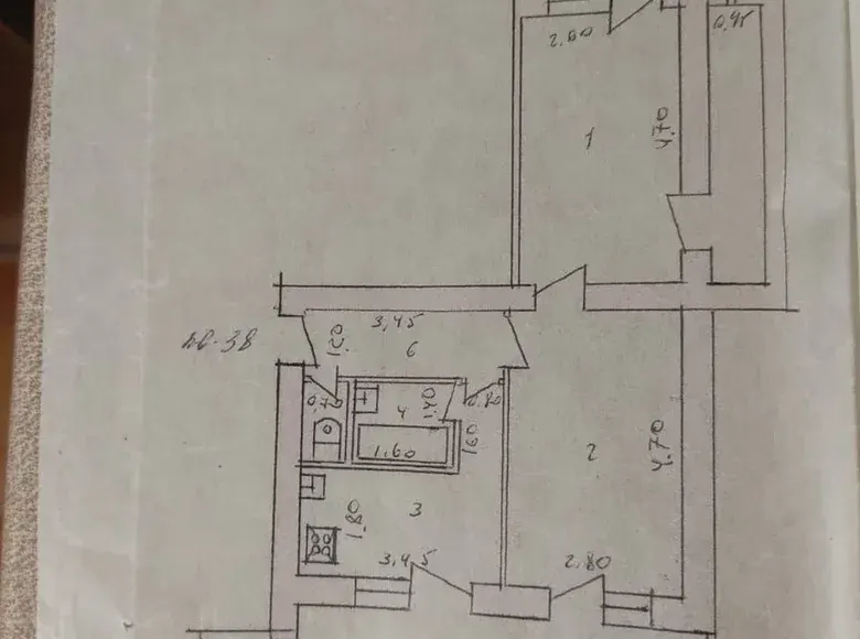 Sotiladi 2 xonali kvartira, 67 m², 3/4 qavat — Shayxontohur tumani