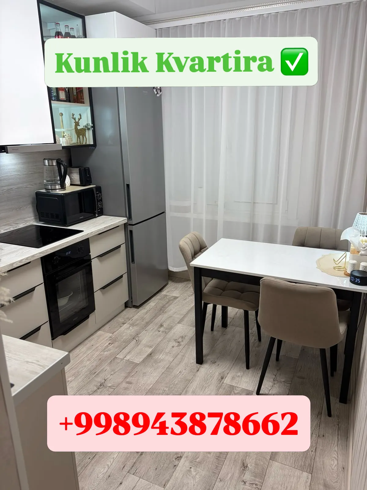 Sotiladi 3 xonali kvartira, 68 m², 3/5 qavat — Mirobod tumani