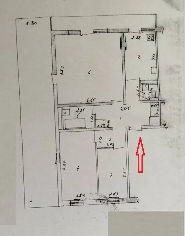 Сотилади 3 хонали квартира, 94 м², 6/9 қават — Мирзо Улуғбек тумани