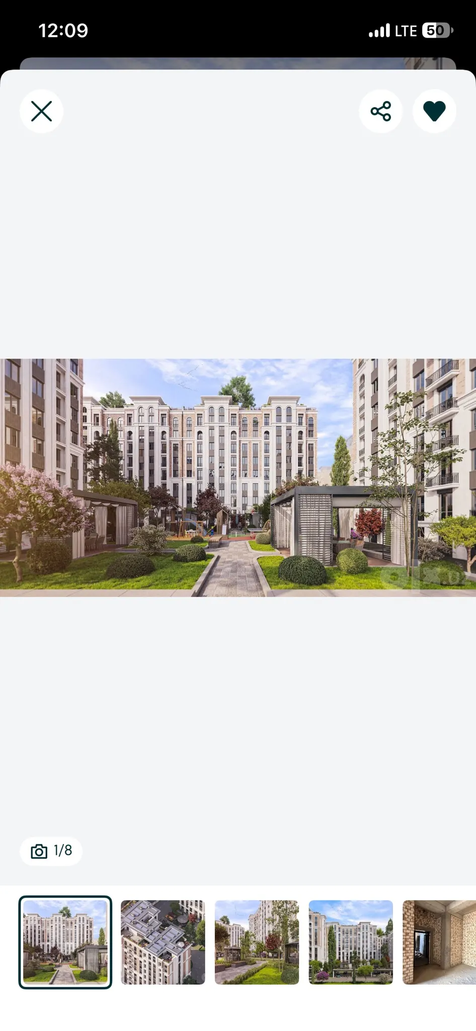 Продаётся 1-комнатная квартира, 37 м², 3/9 этаж — Зангиатинский район