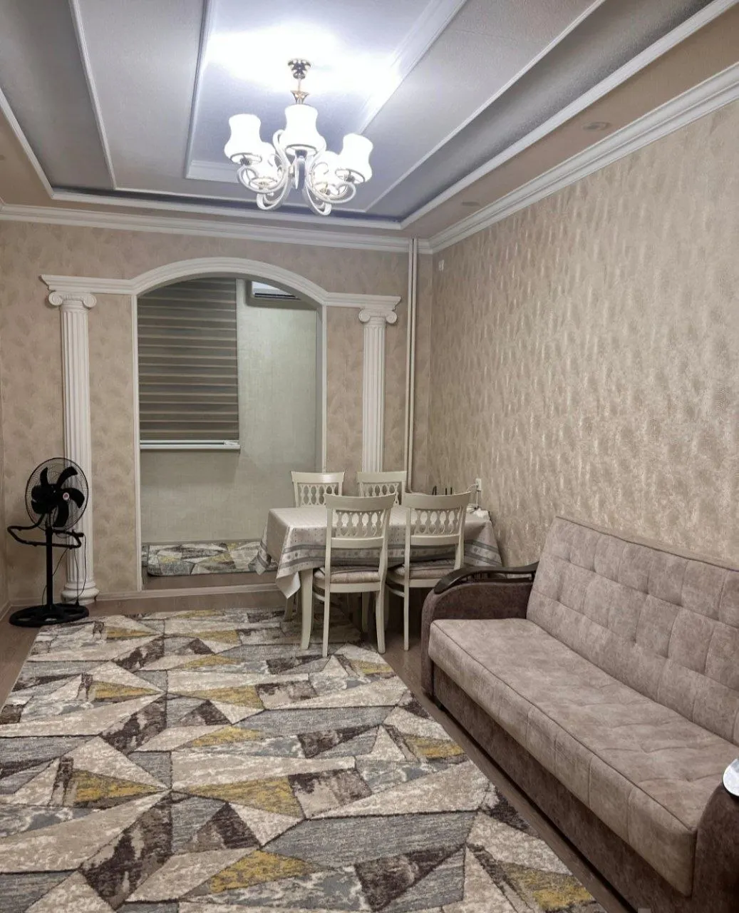 Ижарага берилади 2 хонали квартира, 55 м², 1/4 қават — Юнусобод тумани