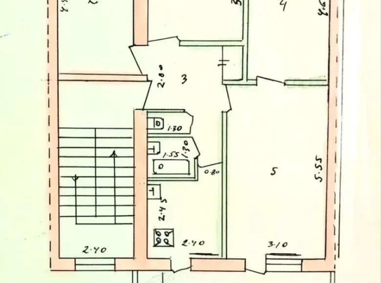 Сотилади 4 хонали квартира, 72 м², 5/5 қават — Юнусобод тумани