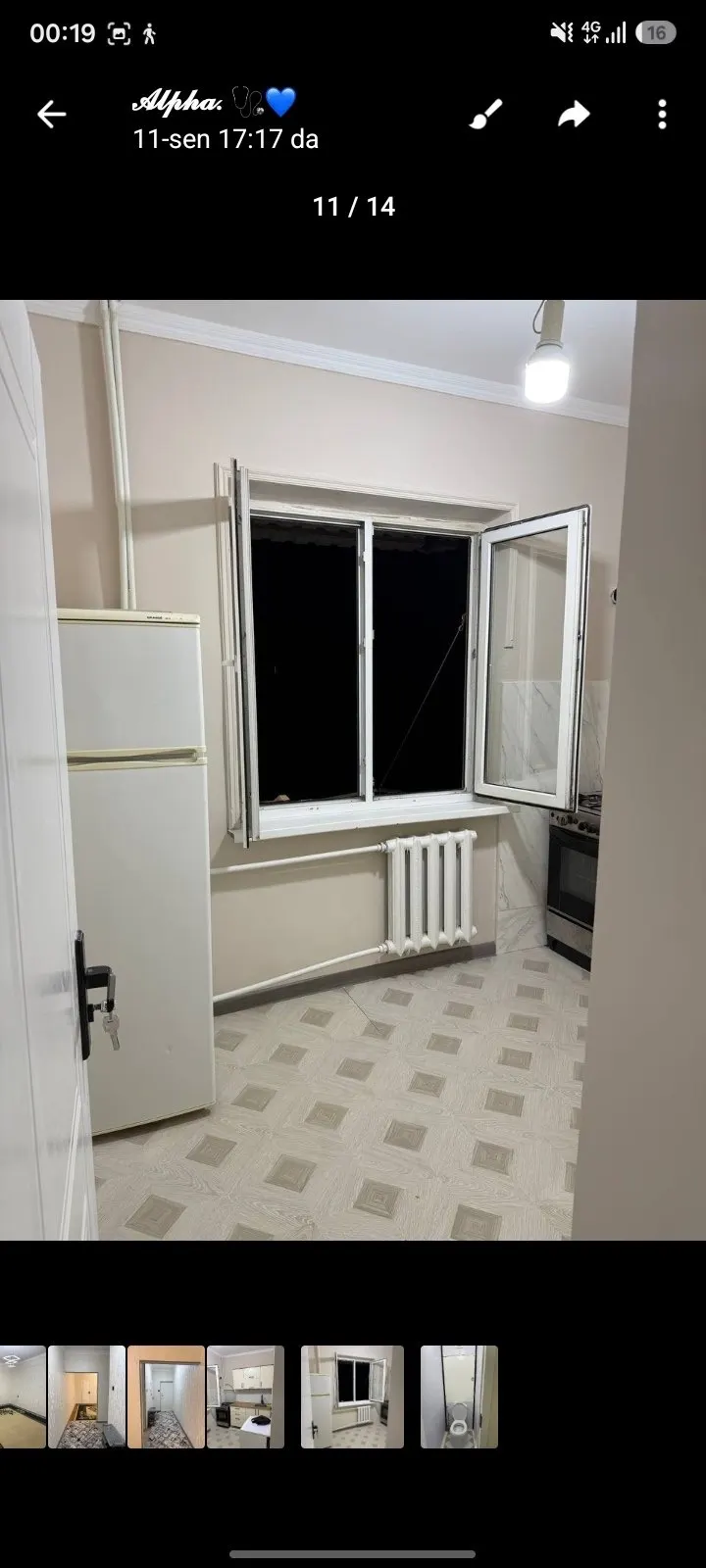 Ижарага берилади 2 хонали квартира, 58 м², 3/5 қават — Яшнобод тумани