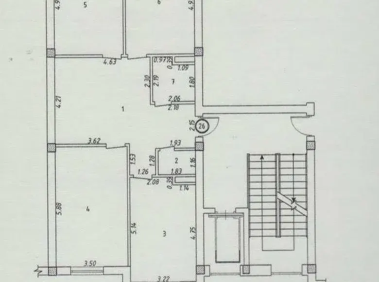 Сотилади 3 хонали квартира, 102 м², 1/8 қават — Мирзо Улуғбек тумани