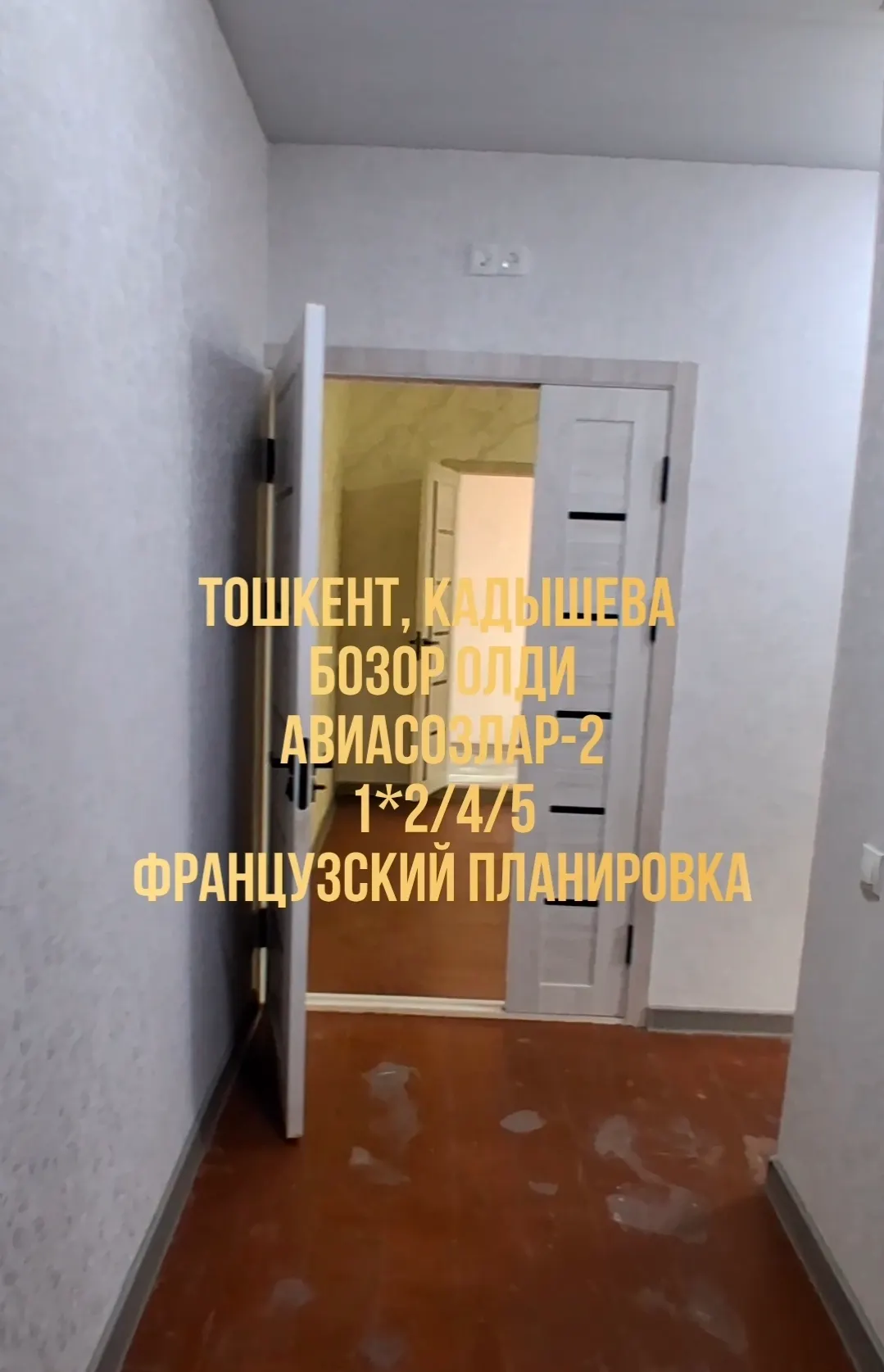 Sotiladi 1 xonali kvartira, 40 m², 4/5 qavat — Yashnobod tumani