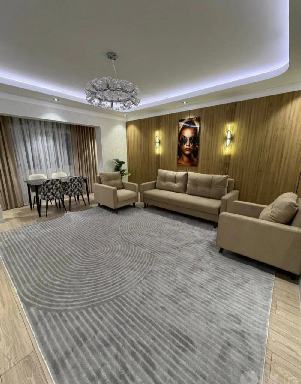 Сдаётся 2-комнатная квартира, 58 м², 1/9 этаж — Чиланзарский район