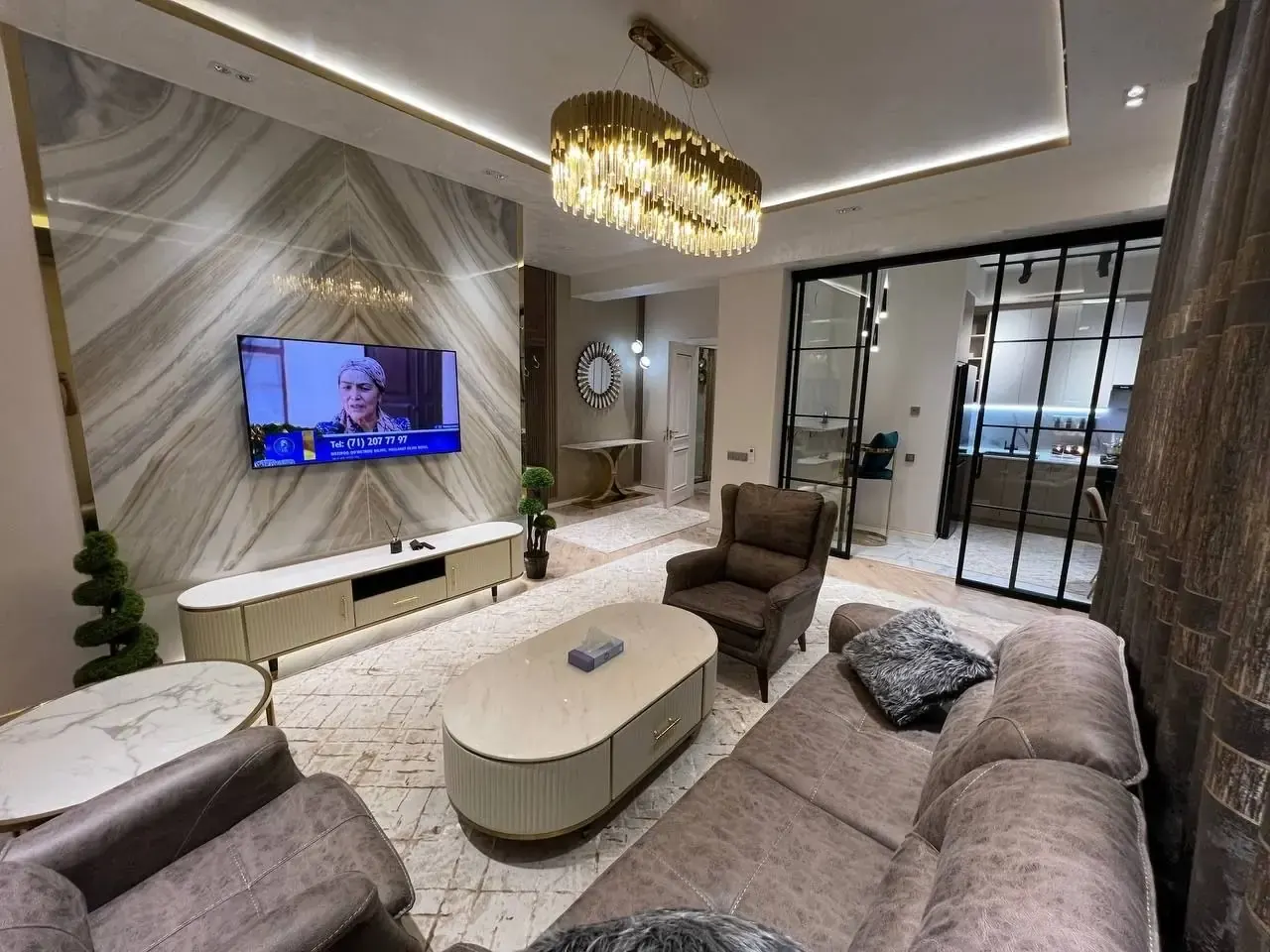 Ижарага берилади 2 хонали квартира, 65 м², 6/8 қават — Яккасарой тумани