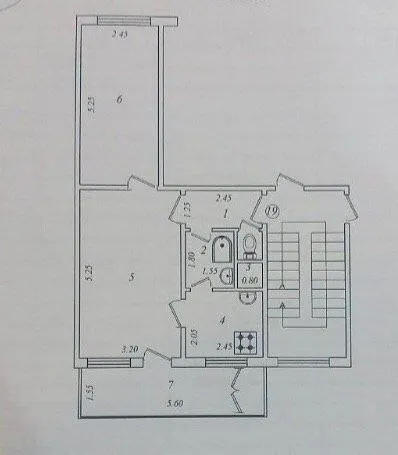 Сотилади 2 хонали квартира, 50 м², 3/4 қават — Юнусобод тумани