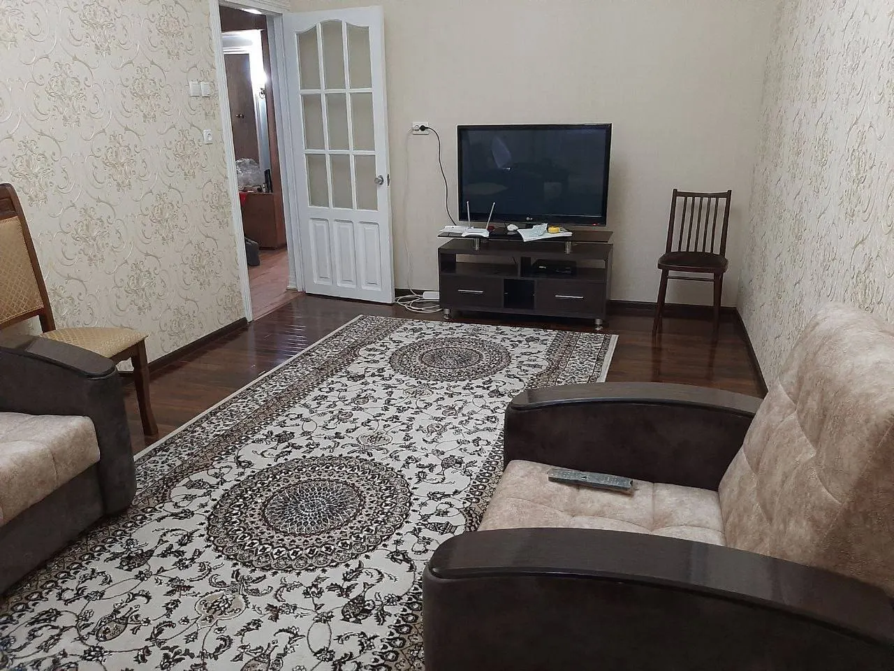 Ижарага берилади 3 хонали квартира, 70 м², 1/4 қават — Олмазор тумани
