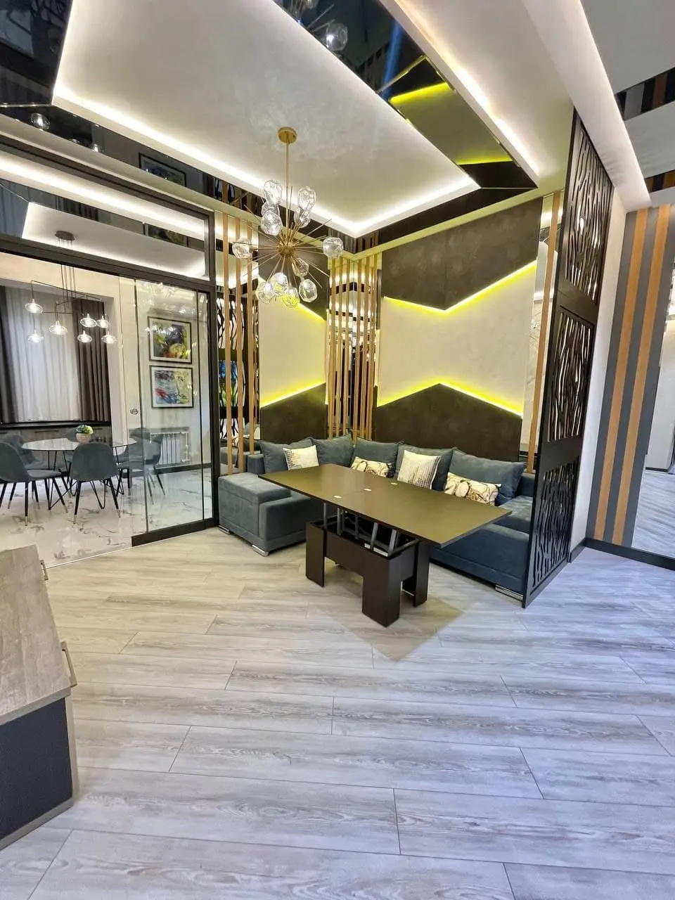 Ижарага берилади 4 хонали квартира, 100 м², 8/9 қават — Миробод тумани