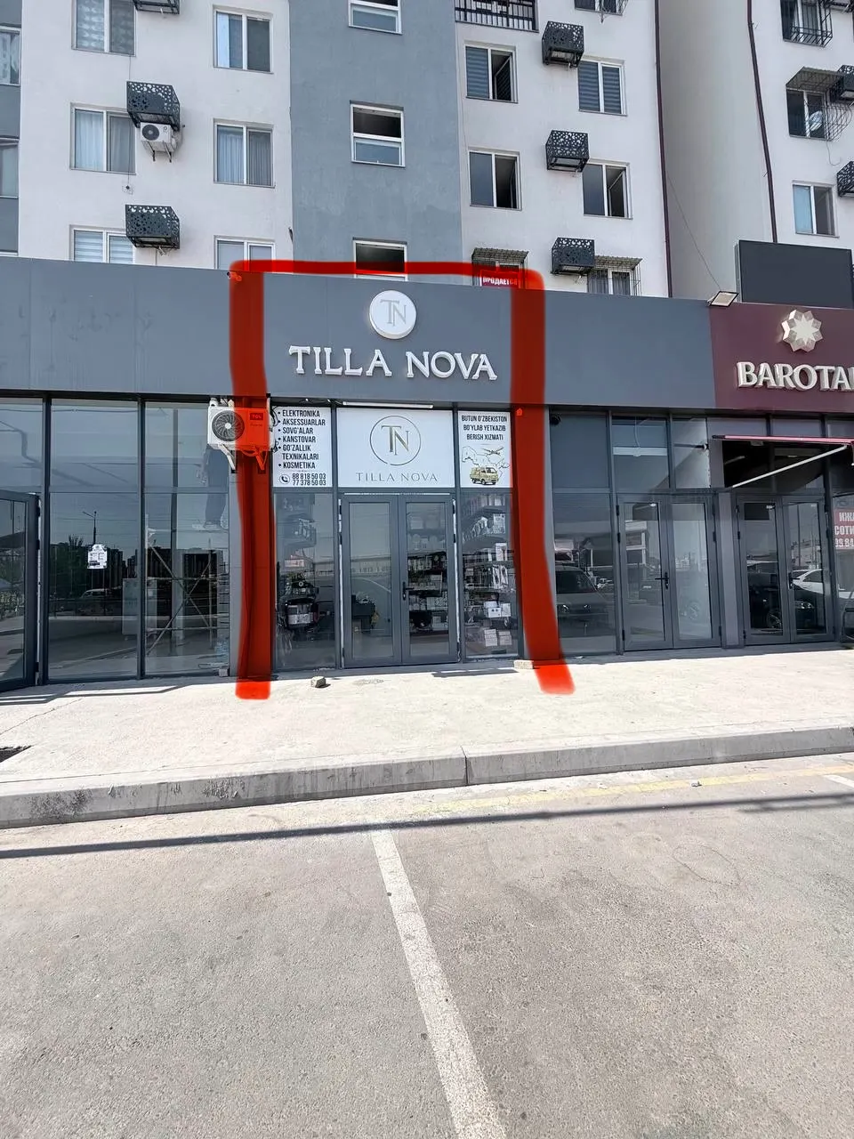 Сотилади тижорат биноси, 12 м² — Янгиҳаёт тумани