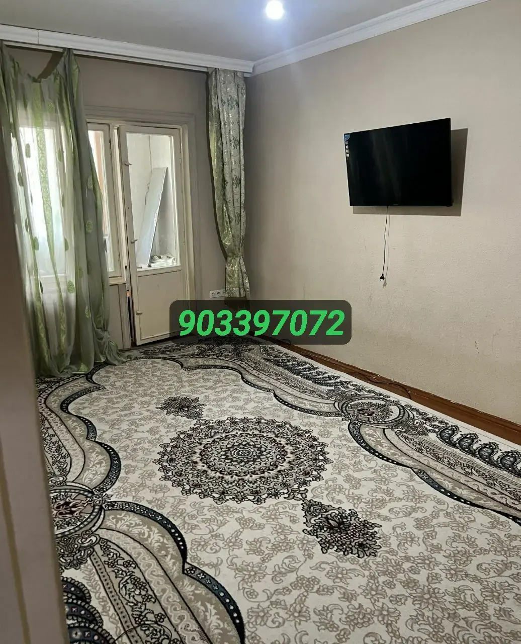 Ижарага берилади 2 хонали квартира, 56 м², 1/4 қават — Олмазор тумани
