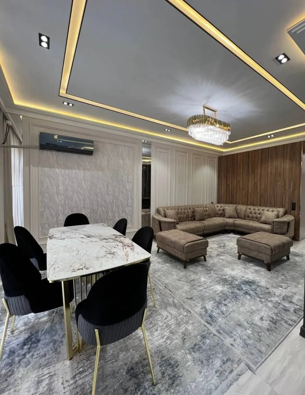 Ijaraga beriladi 3 xonali kvartira, 125 m², 3/8 qavat — Yakkasaroy tumani