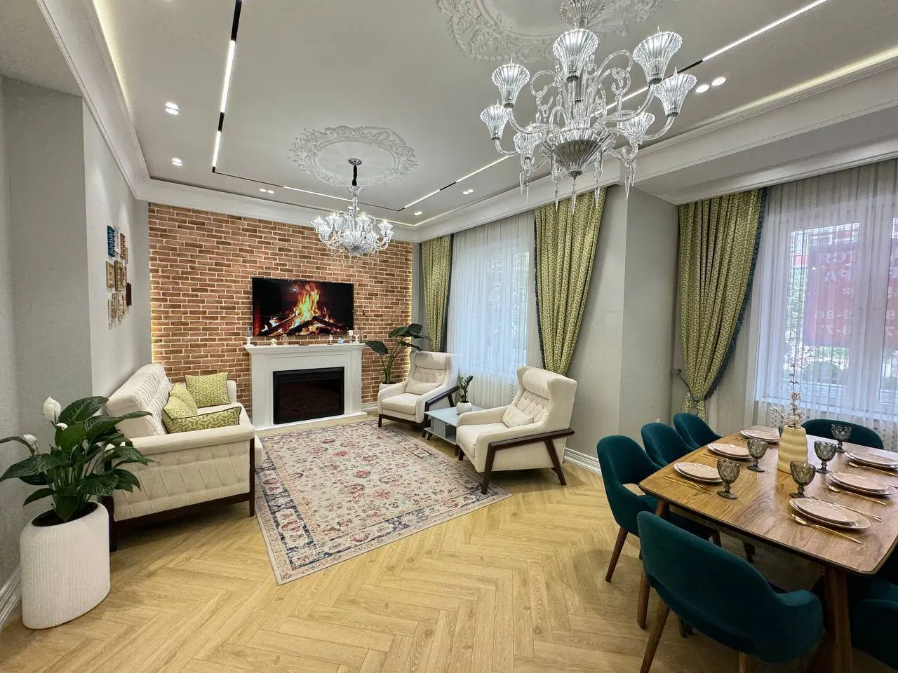 Ижарага берилади 3 хонали квартира, 100 м², 2/8 қават — Миробод тумани