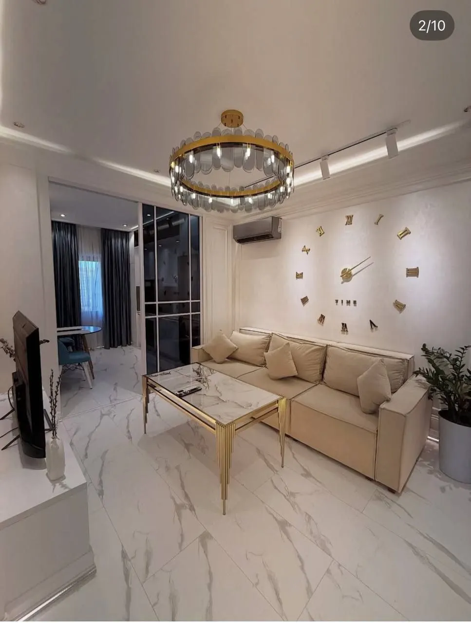 Сдаётся 2-комнатная квартира, 50 м², 4/9 этаж — Юнусабадский район