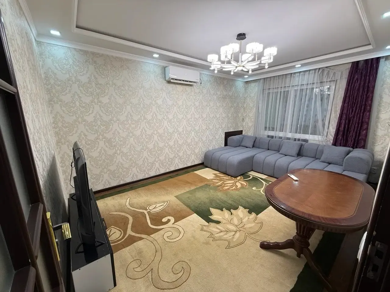 Сдаётся 2-комнатная квартира, 55 м², 1/4 этаж — Чиланзарский район