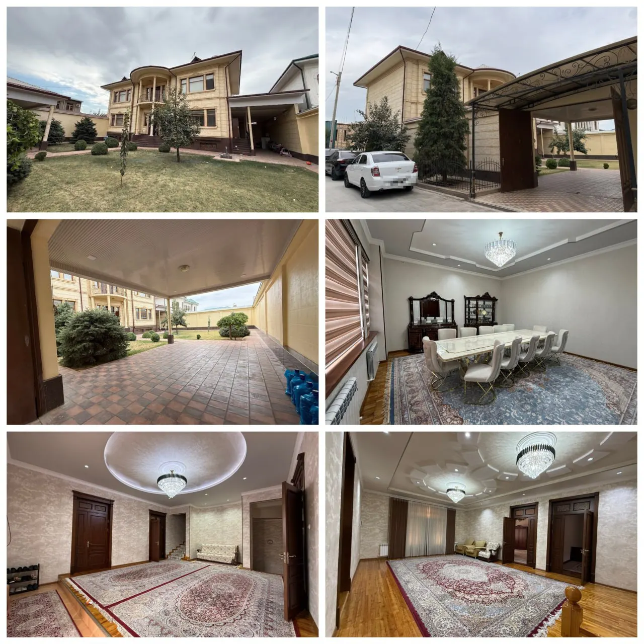 Sotiladi 6 xonali hovli uy, 6 sotix, 2 qavatli — Yunusobod tumani