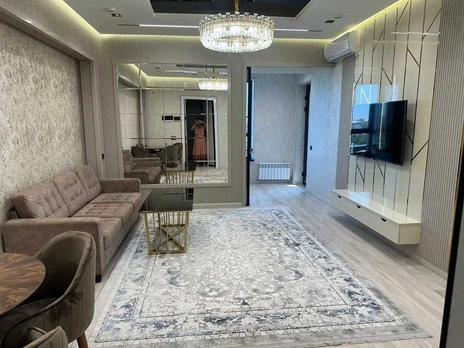 Ижарага берилади 2 хонали квартира, 76 м², 14/16 қават — Яккасарой тумани