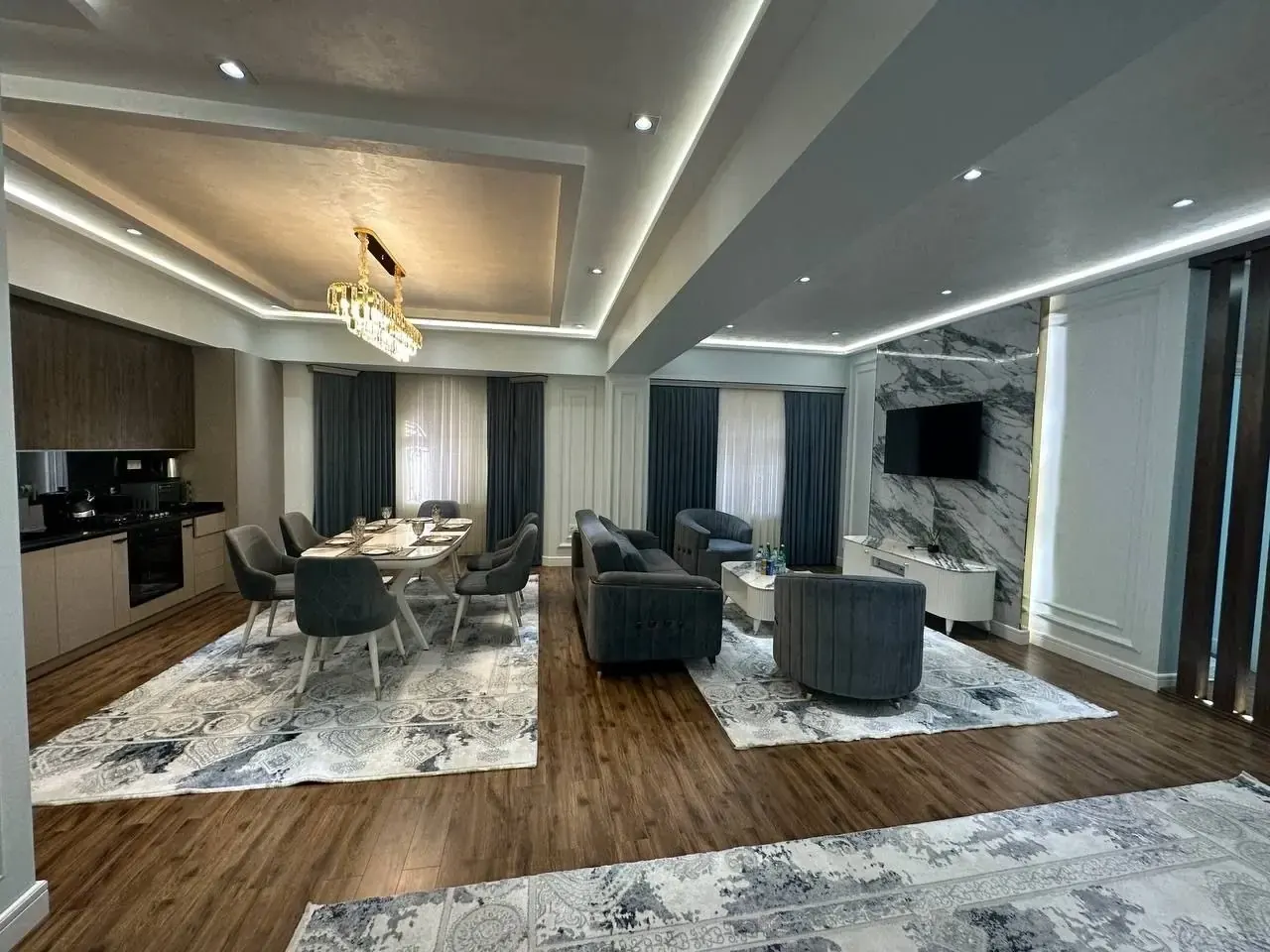 Сдаётся 3-комнатная квартира, 107 м², 2/9 этаж — Яккасарайский район