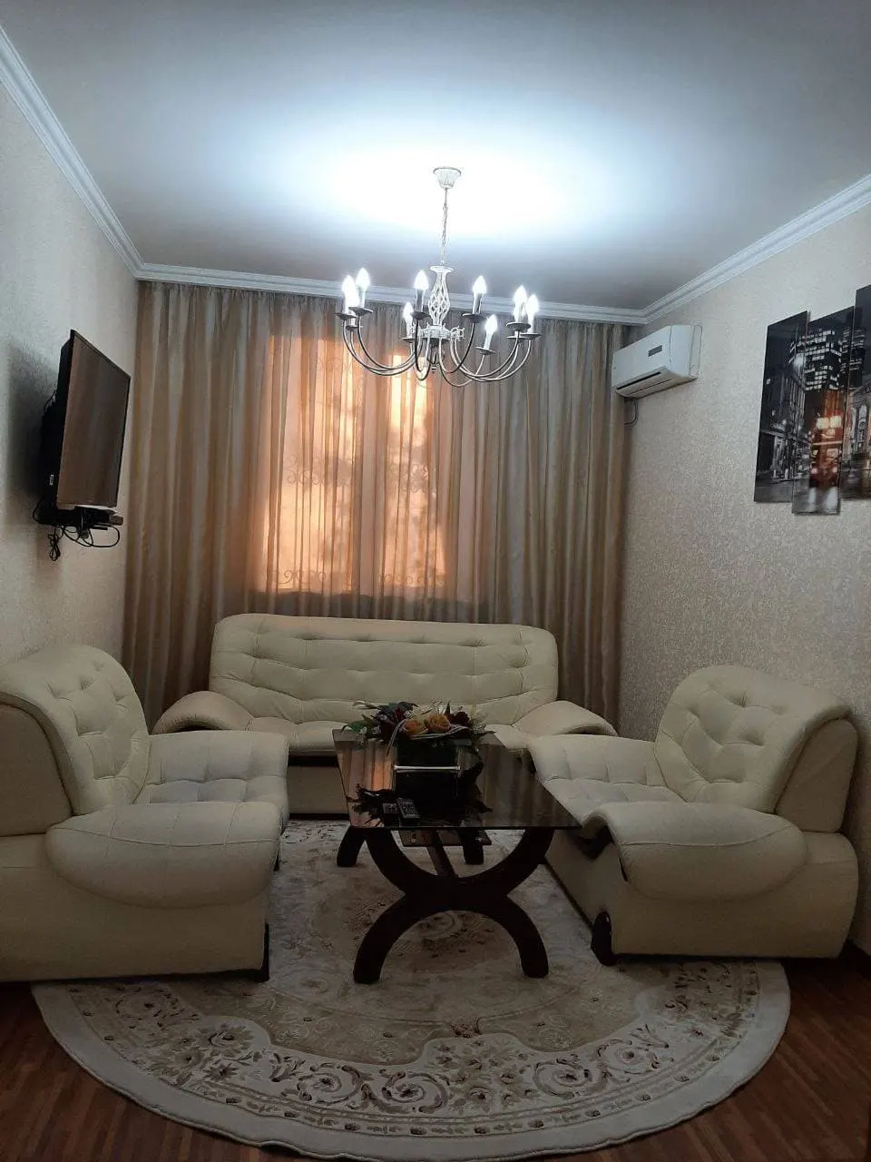 Ижарага берилади 2 хонали квартира, 55 м², 1/4 қават — Чилонзор тумани