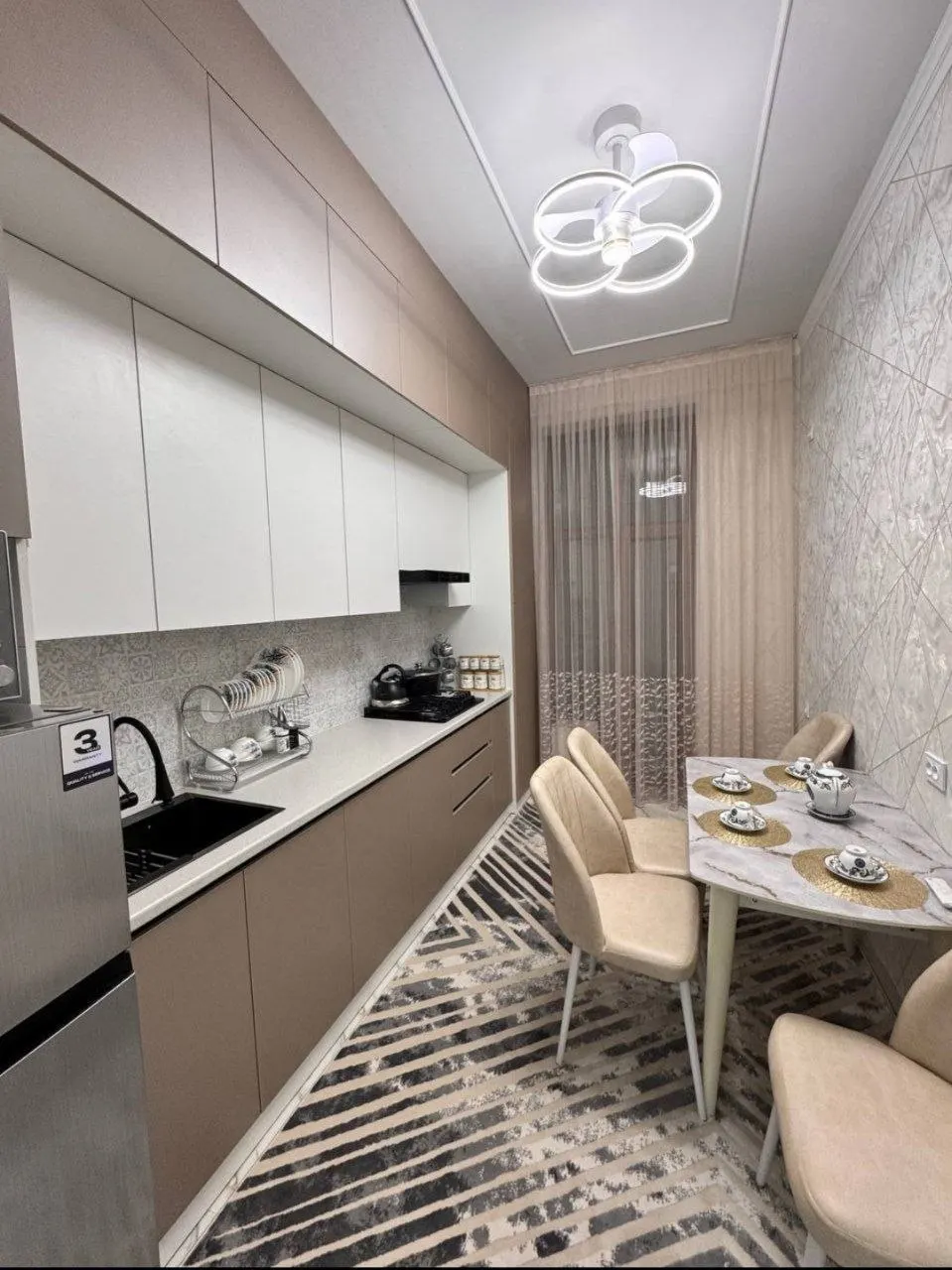 Сдаётся 1-комнатная квартира, 45 м², 5/9 этаж — Алмазарский район