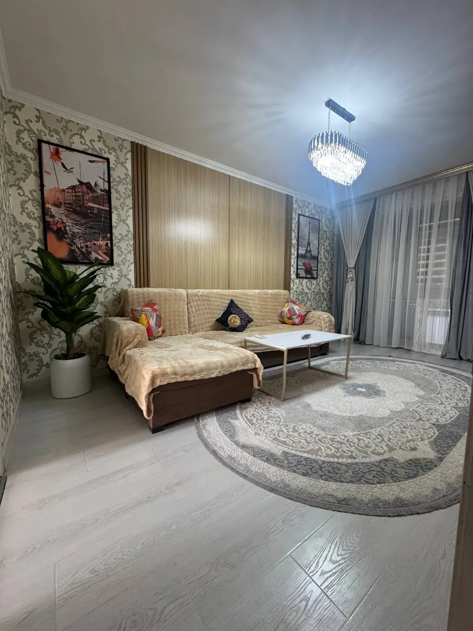 Сдаётся 2-комнатная квартира, 55 м², 4/9 этаж — Чиланзарский район
