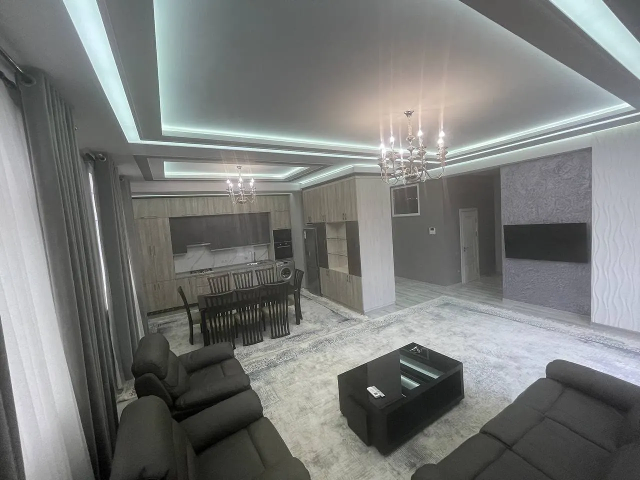Ижарага берилади 3 хонали квартира, 135 м², 2/8 қават — Чилонзор тумани