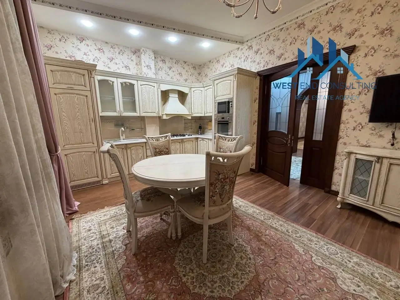 Ижарага берилади 3 хонали квартира, 140 м², 1/8 қават — Миробод тумани