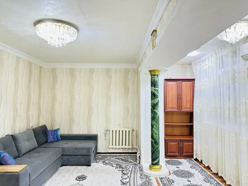 Продаётся 2-комнатная квартира, 52 м², 4/4 этаж — Шайхантахурский район