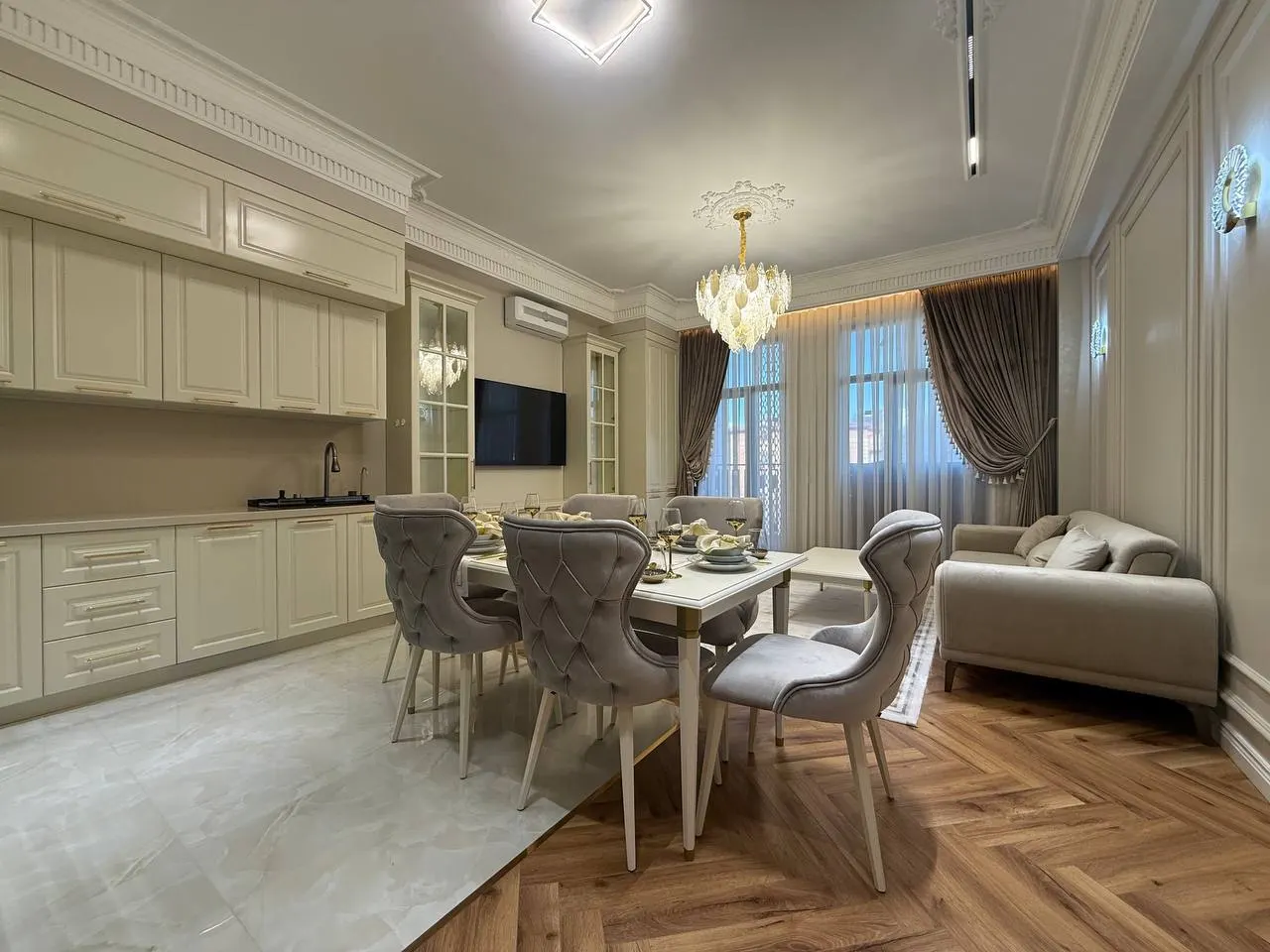 Ижарага берилади 3 хонали квартира, 120 м², 4/9 қават — Миробод тумани