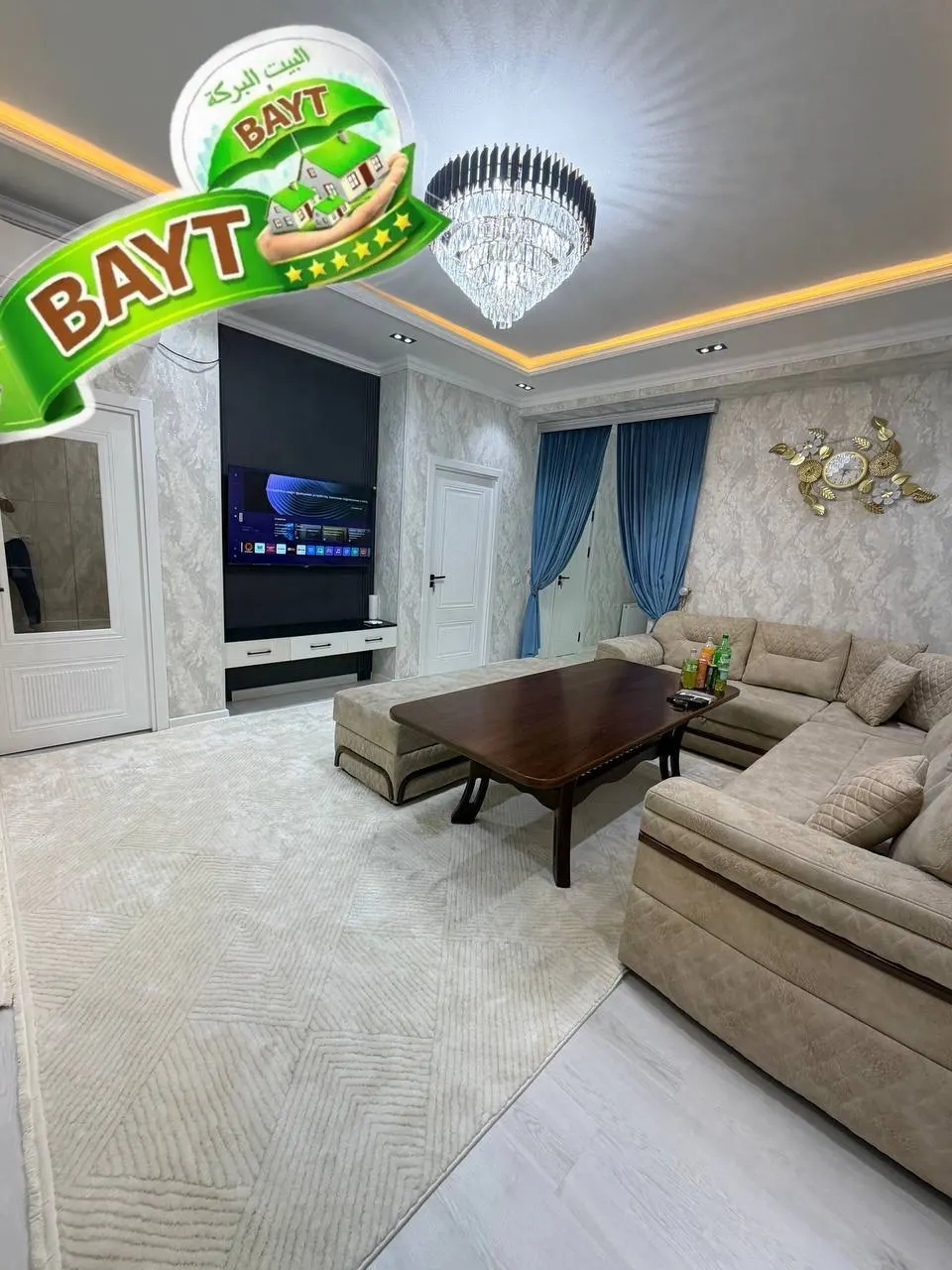 Sotiladi 3 xonali kvartira, 90 m², 3/9 qavat — Yakkasaroy tumani