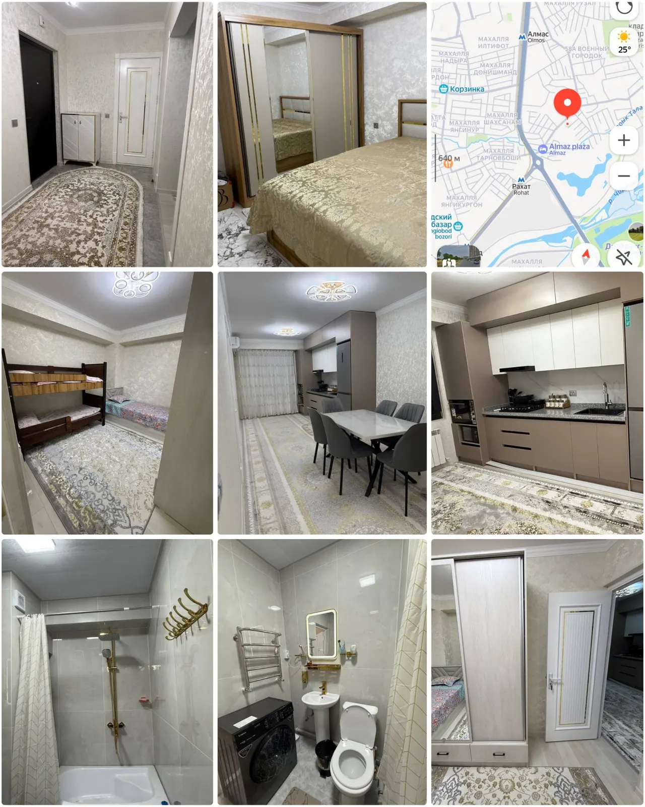 Продаётся 2-комнатная квартира, 55.7 м², 6/16 этаж — Яшнабадский район