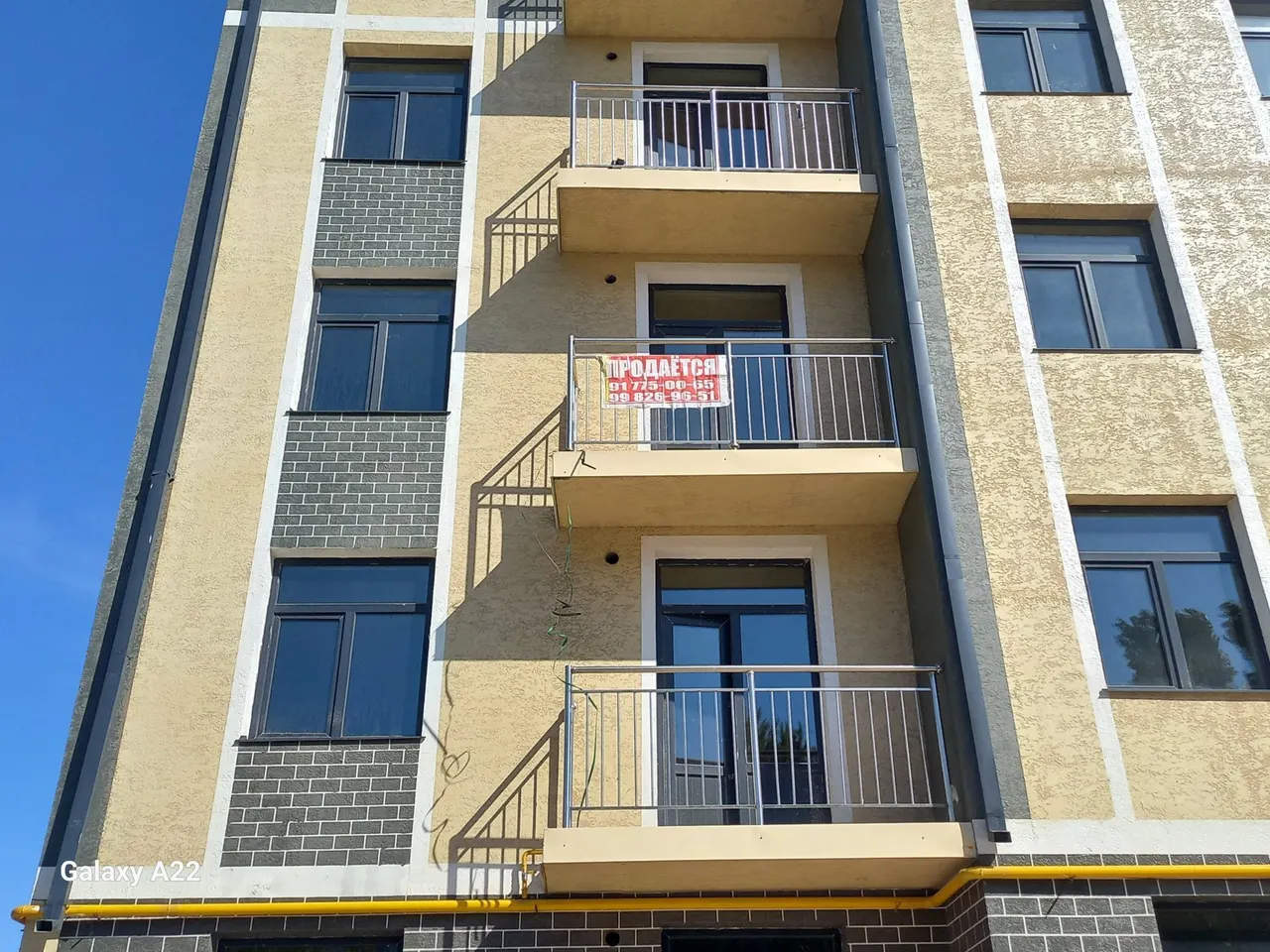 Сотилади 1 хонали квартира, 37 м², 3/5 қават — Чирчиқ шаҳри