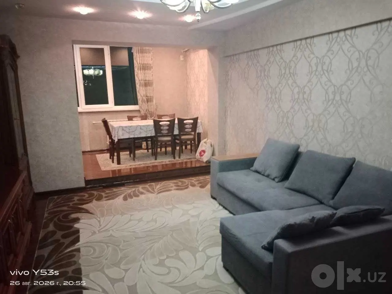 Сдаётся 2-комнатная квартира, 62 м², 2/4 этаж — Юнусабадский район