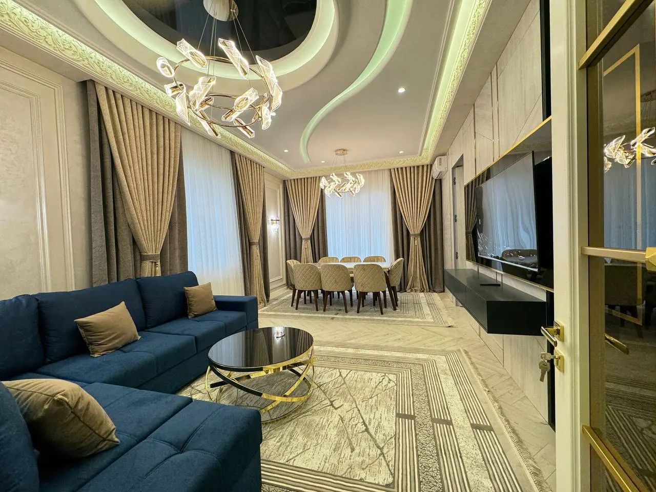 Сдаётся 2-комнатная квартира, 73 м², 6/8 этаж — Шайхантахурский район
