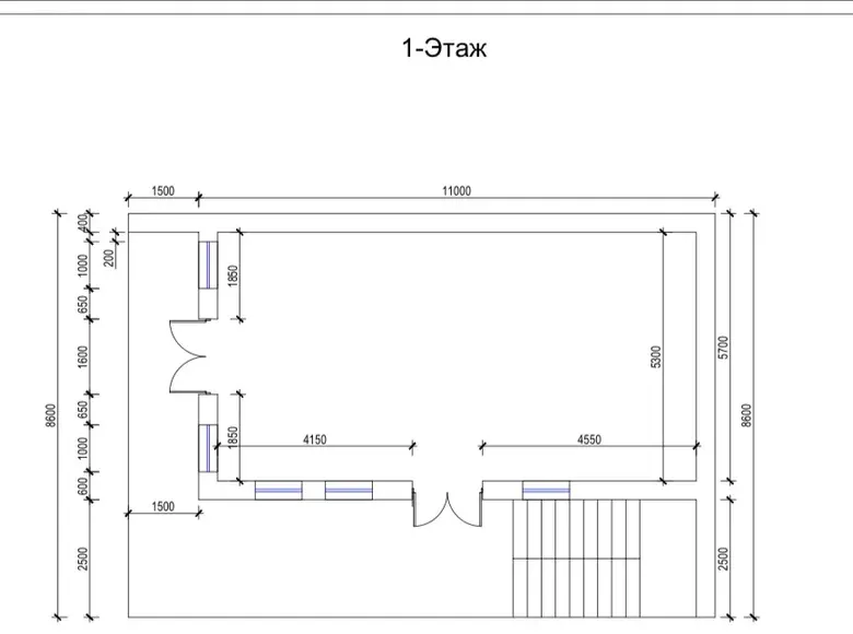 Ижарага берилади тижорат биноси, 68 м² — Томди тумани