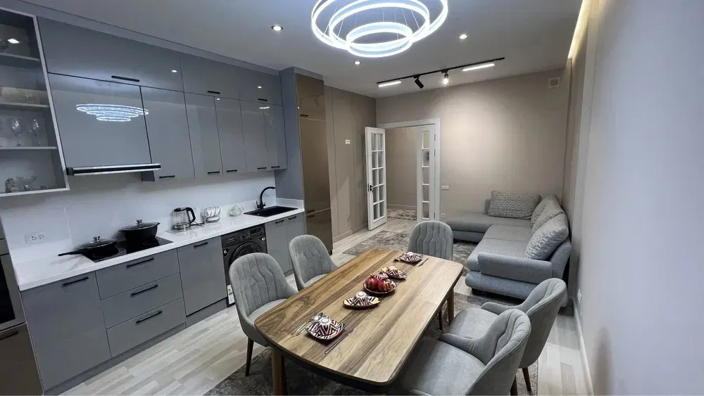 Ижарага берилади 3 хонали квартира, 86 м², 8/16 қават — Миробод тумани