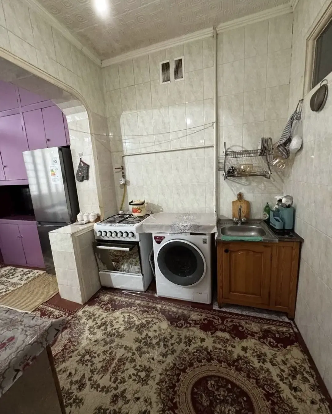 Сдаётся 3-комнатная квартира, 70 м², 3/5 этаж — Алмазарский район