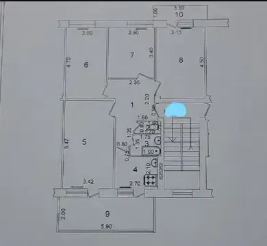 Продаётся 4-комнатная квартира, 89 м², 3/4 этаж — Юнусабадский район