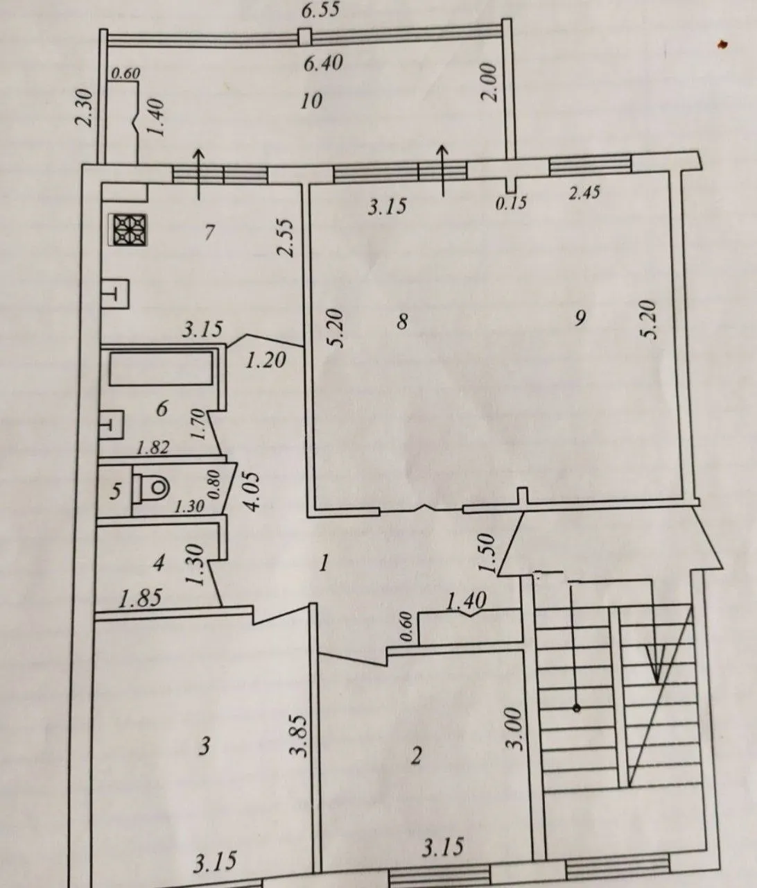 Sotiladi 4 xonali kvartira, 92 m², 4/5 qavat — Yunusobod tumani