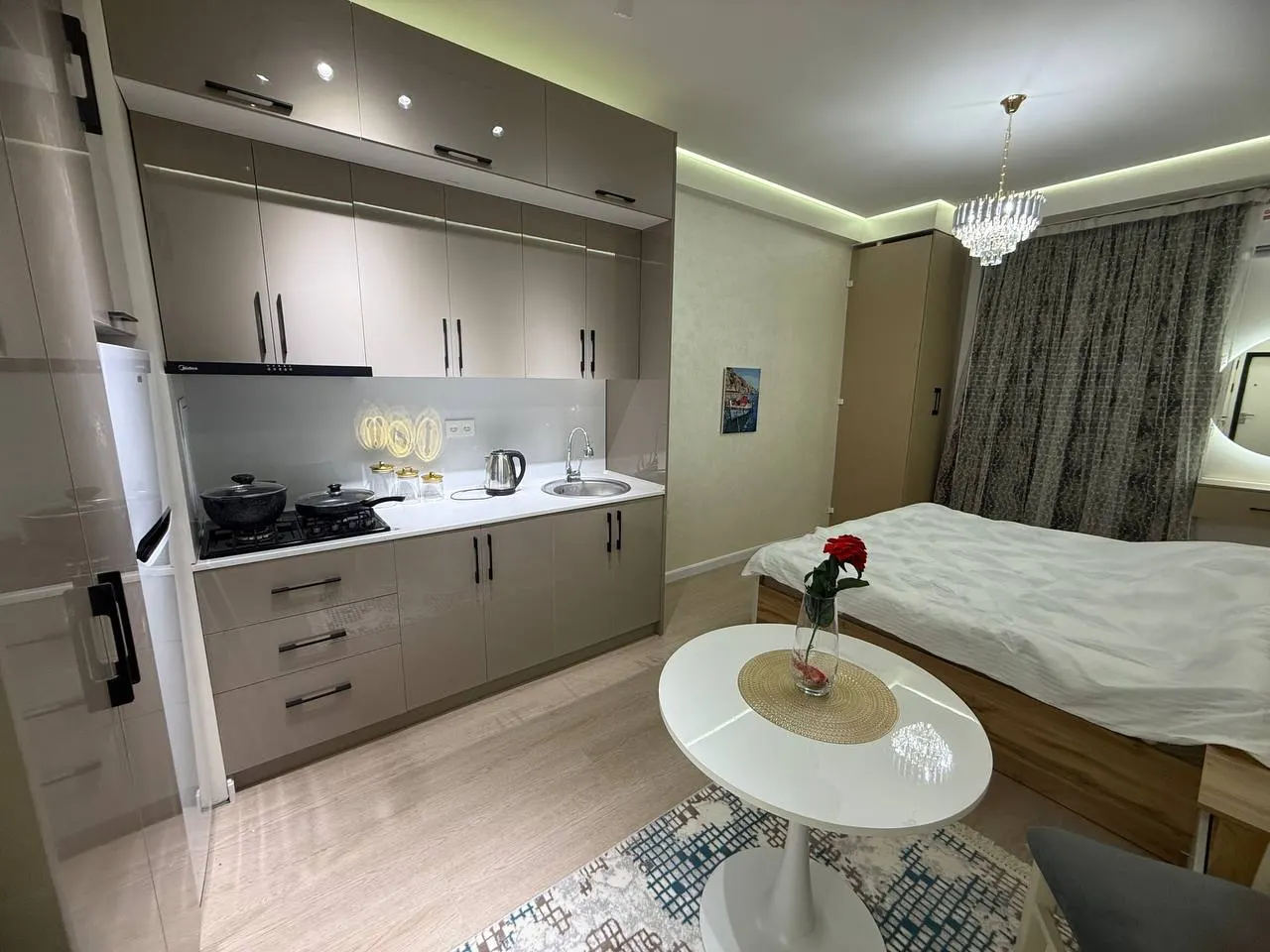 Ижарага берилади 1 хонали квартира, 30 м², 12/17 қават — Яккасарой тумани