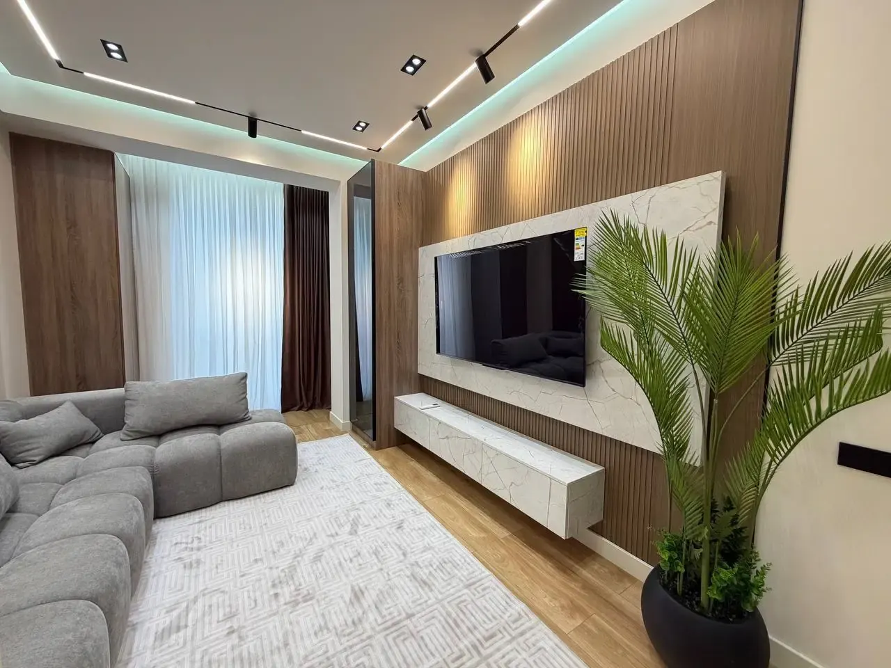 Ижарага берилади 2 хонали квартира, 78 м², 5/6 қават — Сергели тумани