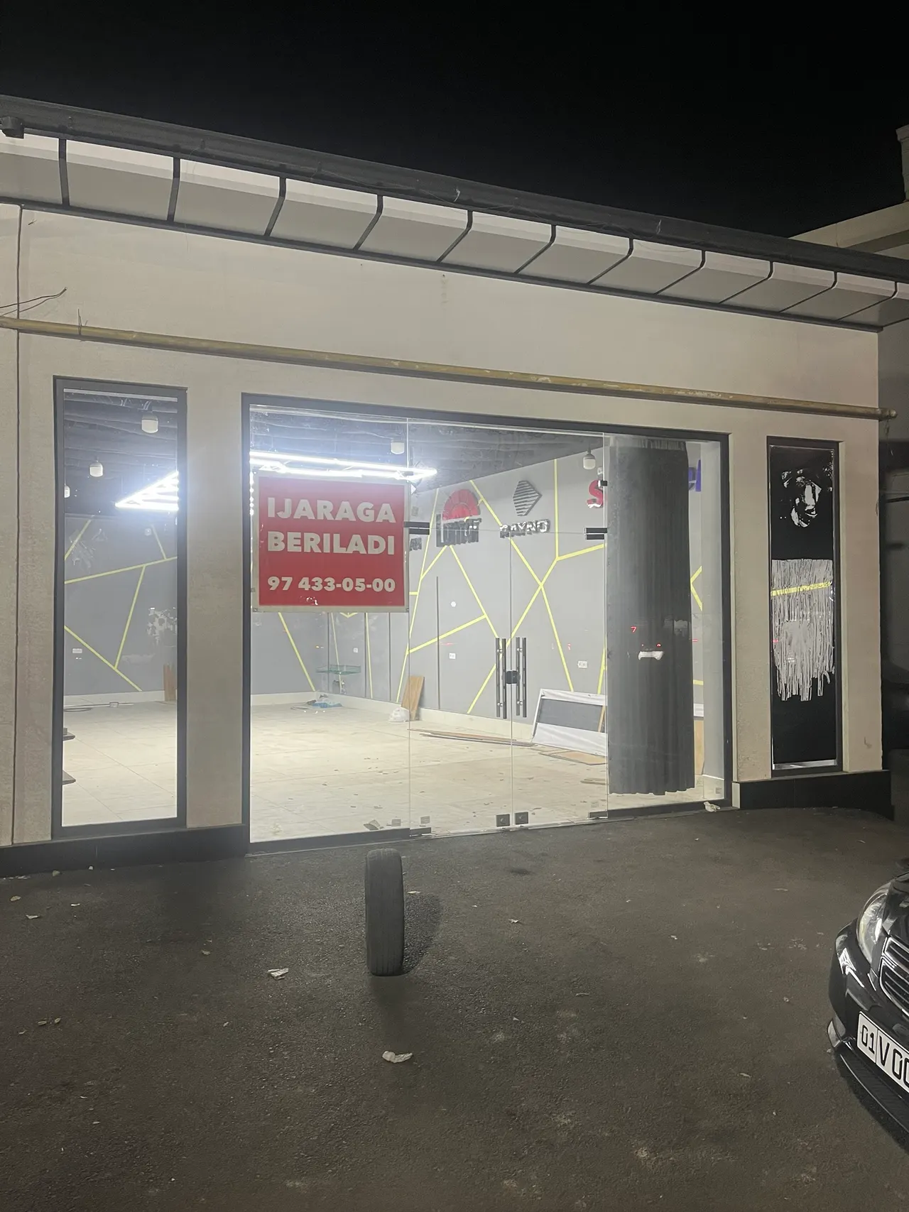 Ижарага берилади тижорат биноси, 80 м² — Олмазор тумани