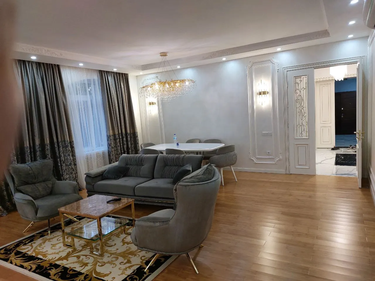 Ijaraga beriladi 4 xonali kvartira, 170 m², 2/6 qavat — Mirobod tumani