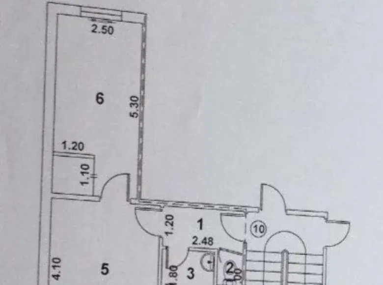 Сотилади 1 хонали квартира, 48 м², 4/4 қават — Чилонзор тумани