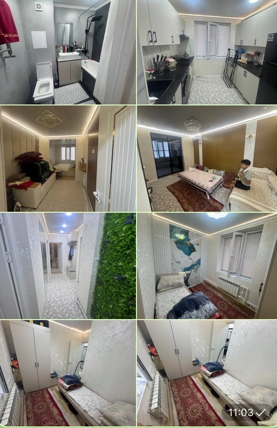 Сдаётся 3-комнатная квартира, 60 м², 3/4 этаж — Чиланзарский район