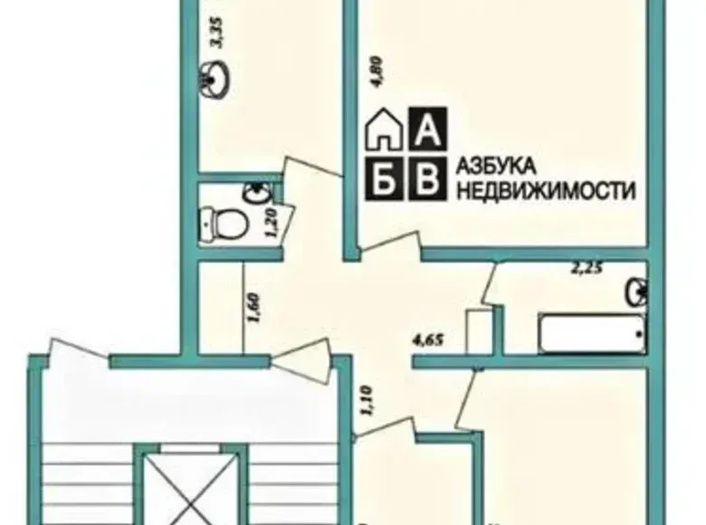 Sotiladi 3 xonali kvartira, 84 m², 8/9 qavat — Mirobod tumani