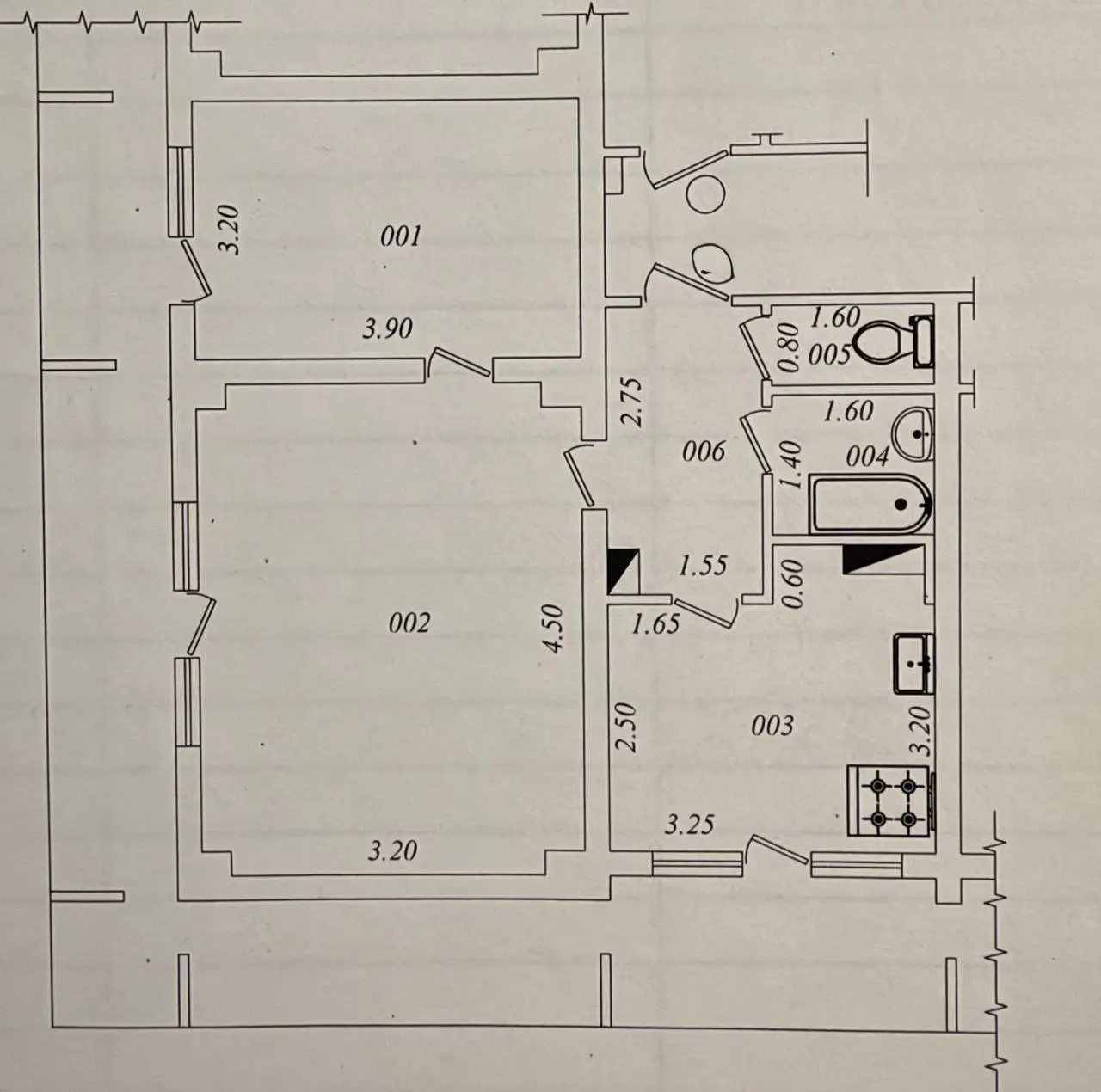 Продаётся 2-комнатная квартира, 50 м², 5/9 этаж — Мирабадский район
